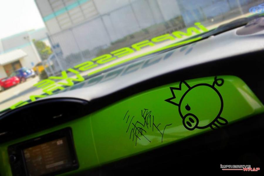  Subaru BRZ RocketBunny by Impressive Wrap 2014 года  (фото 14 из 16)